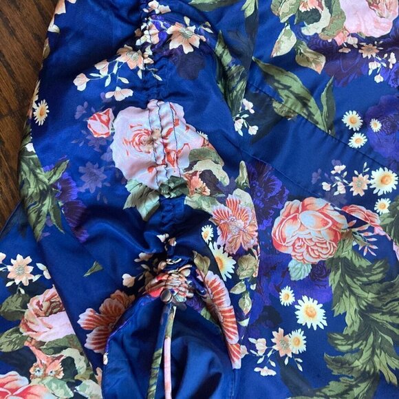 LPA- FLORAL SPRING ANORAK JACKET 360  /HALF ZIPPER/SIZE SMALL - Picture 4 of 15